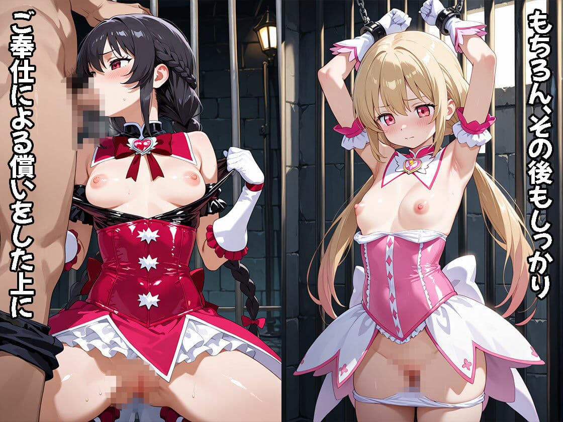 魔法少女は負けたら裁かれる（CG500枚） サンプル5