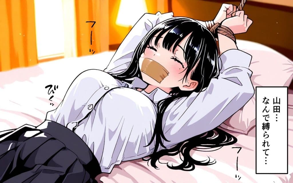 カップル拉致ってNTR配信！  言葉責めで快楽堕ちさせる一夜  山〇杏奈編 サンプル6