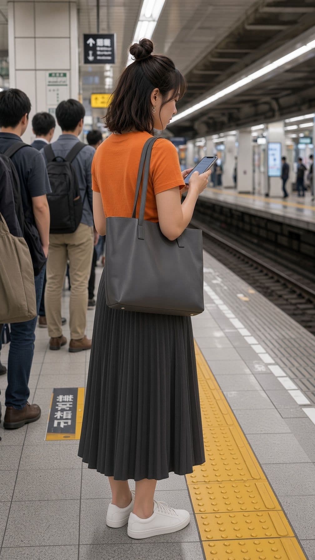 【逆さ撮り】西新宿の太陽OLたち、無防備パンチラ記録 〜シェアオフィスで輝く彼女たちが知らない秘密〜 サンプル3