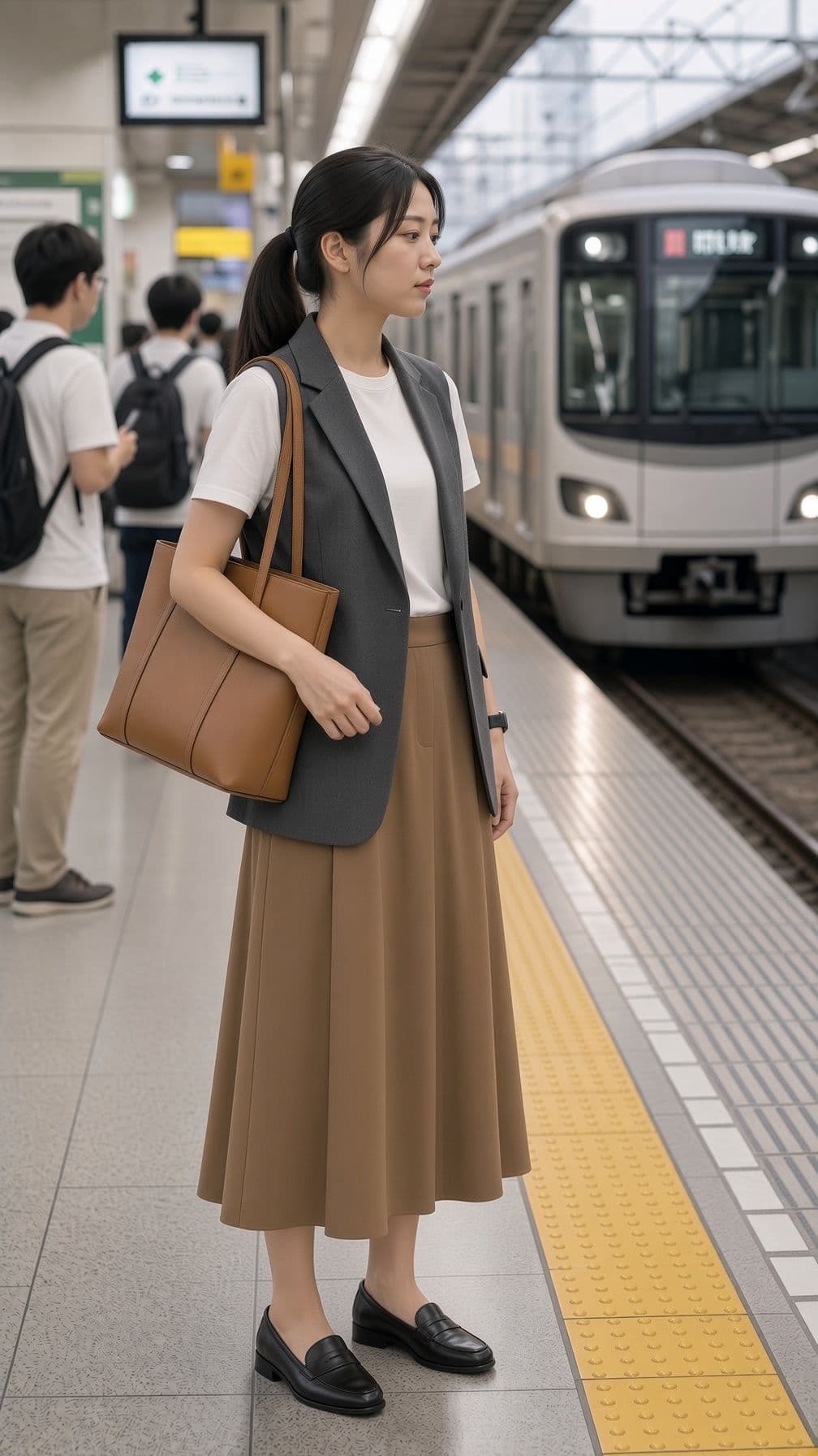 【逆さ撮り】西新宿の太陽OLたち、無防備パンチラ記録 〜シェアオフィスで輝く彼女たちが知らない秘密〜 サンプル7