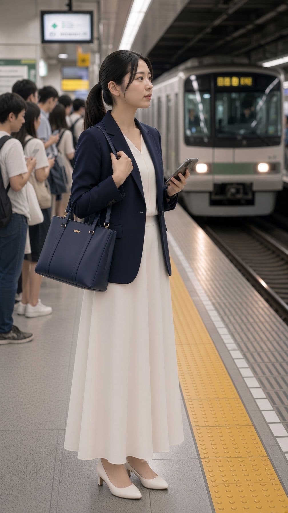 【逆さ撮り】西新宿の太陽OLたち、無防備パンチラ記録 〜シェアオフィスで輝く彼女たちが知らない秘密〜 サンプル9