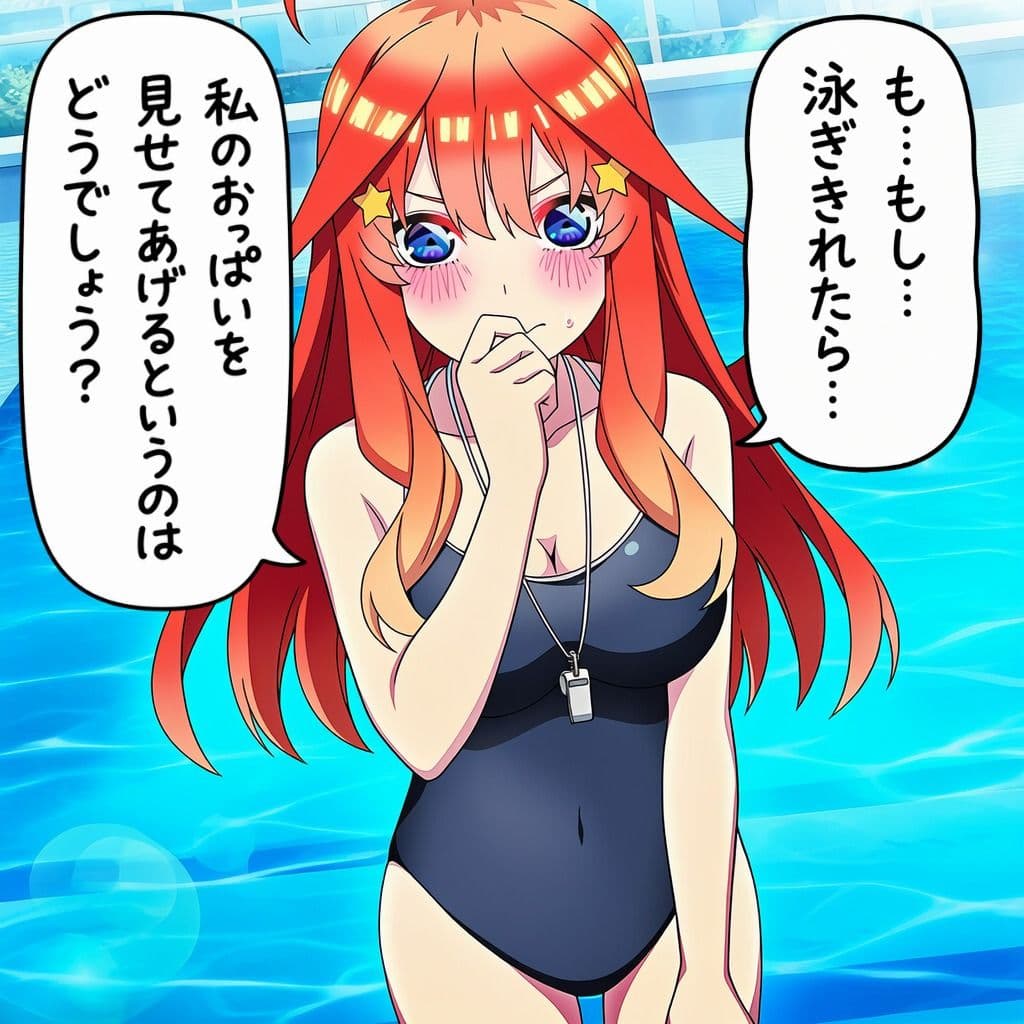 五月先生と秘密の水泳レッスン（はーと） サンプル2