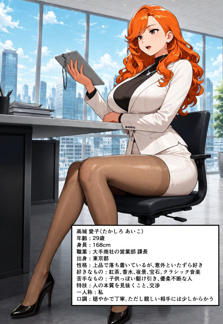 憧れの先輩上司とやってみた。 サンプル2