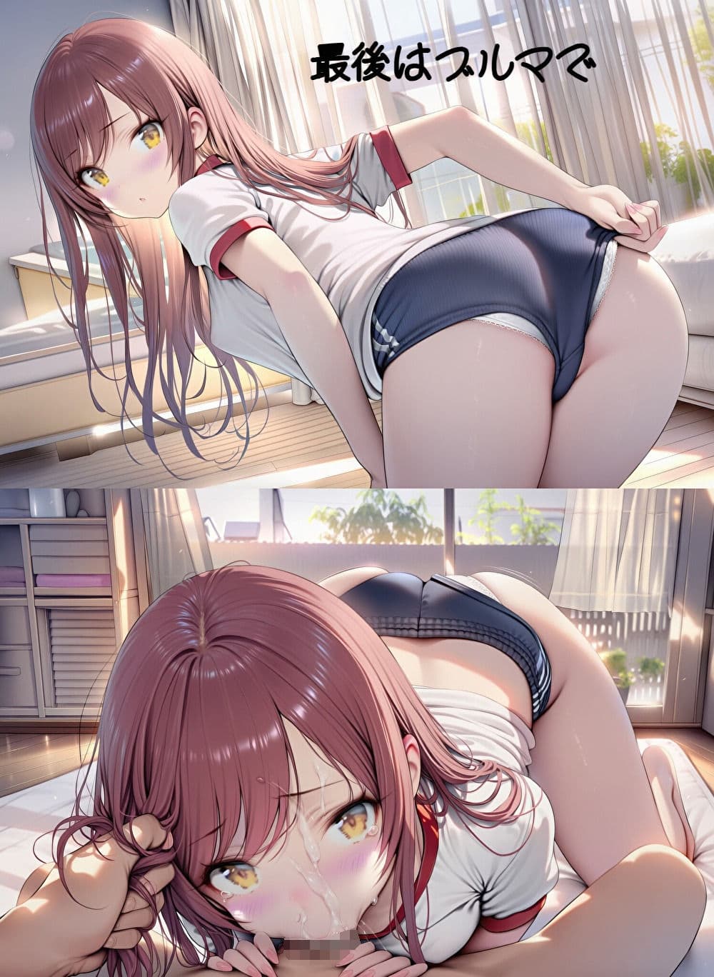 大〇甘奈を無理やりえっち サンプル9