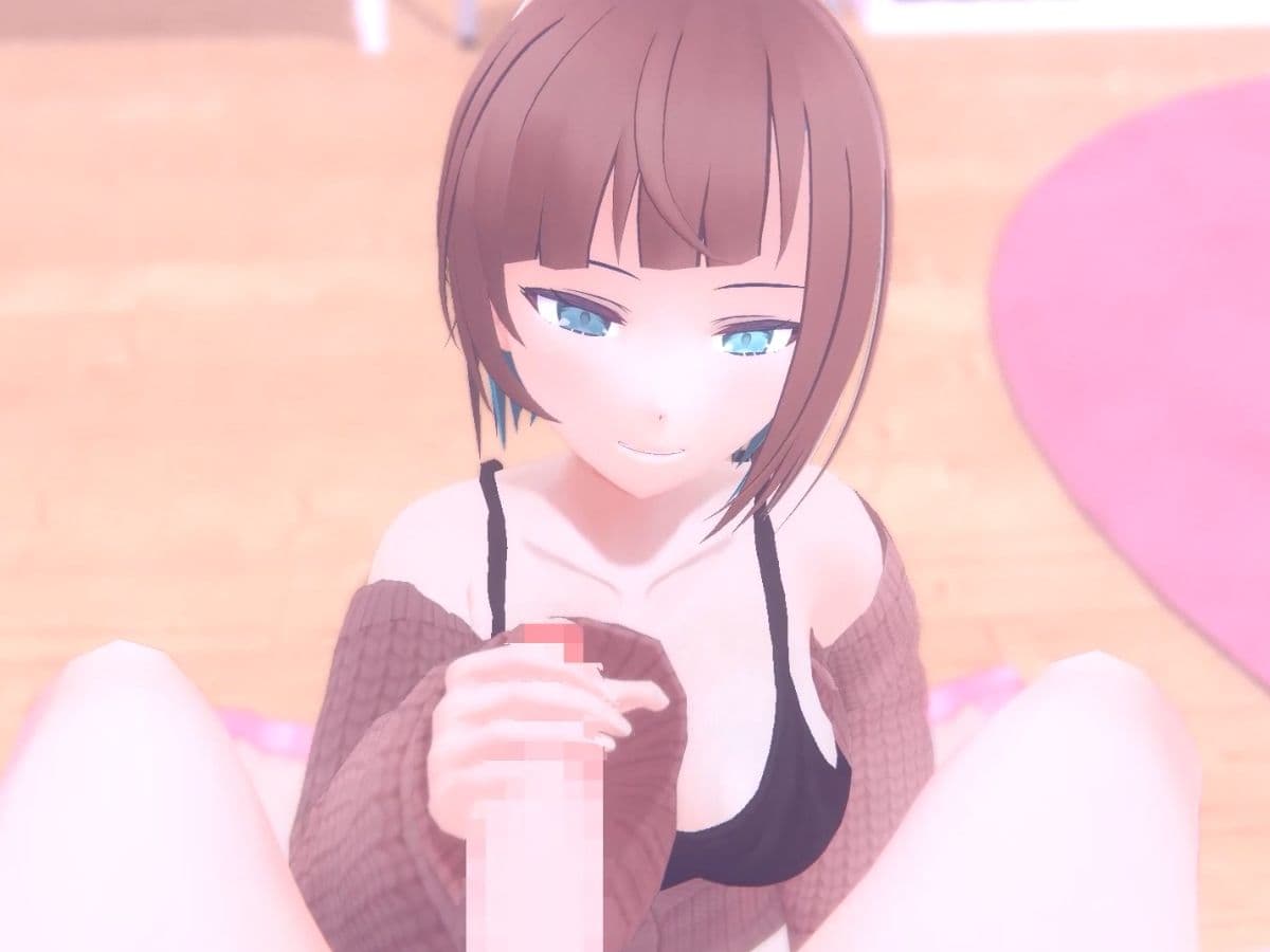 【3Dアニメ×ASMR】絶対に逃げられない 幼馴染の甘サド寸止め射精管理【CV:こやまはる】 サンプル4