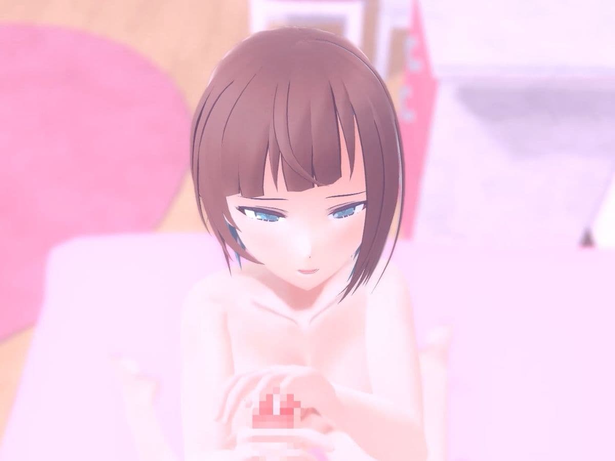 【3Dアニメ×ASMR】絶対に逃げられない 幼馴染の甘サド寸止め射精管理【CV:こやまはる】 サンプル7
