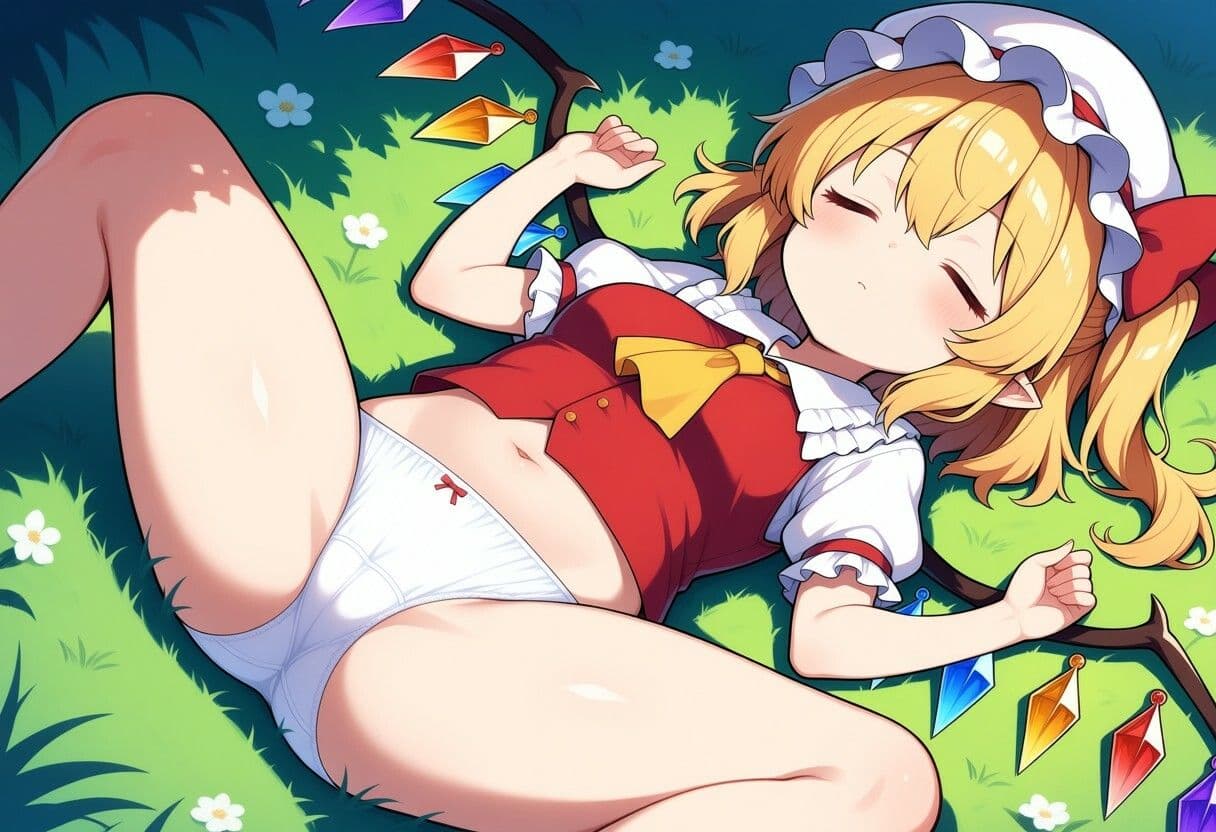 フランドール・スカーレッ〇VSクロロホルム使い【約353枚】 サンプル5