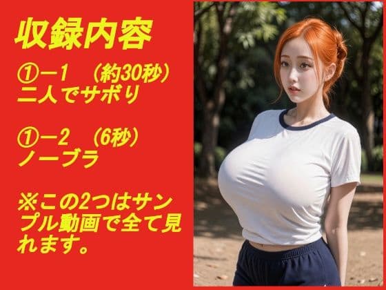 煩悩の引き出し AI動画集REAL6 ―爆乳体操着― サンプル1