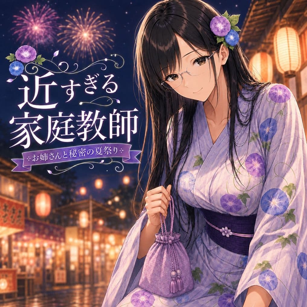 近すぎる家庭教師  お姉さんと秘密の夏祭り サンプル1