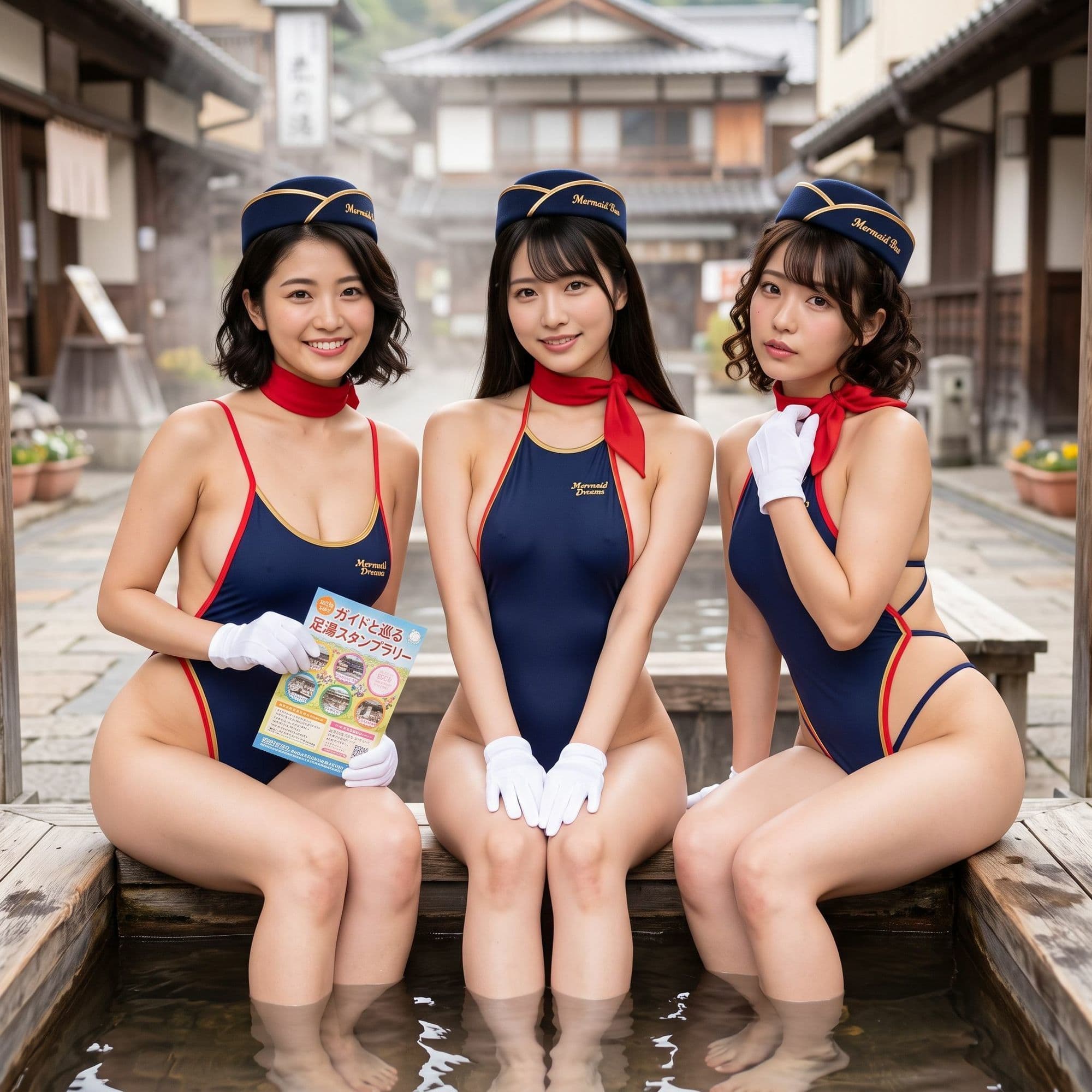 水着バスガイド写真集 サンプル7