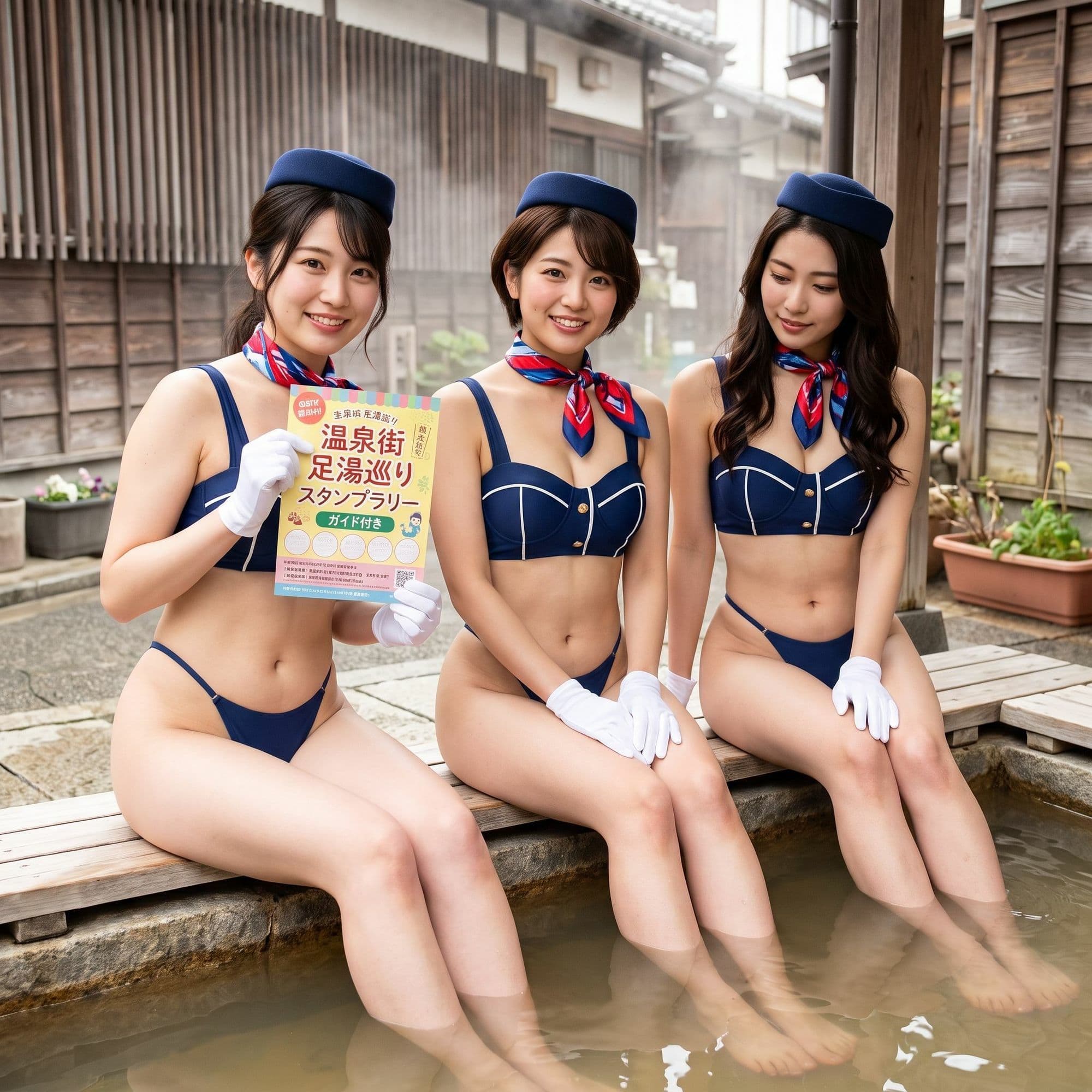 水着バスガイド写真集 サンプル8