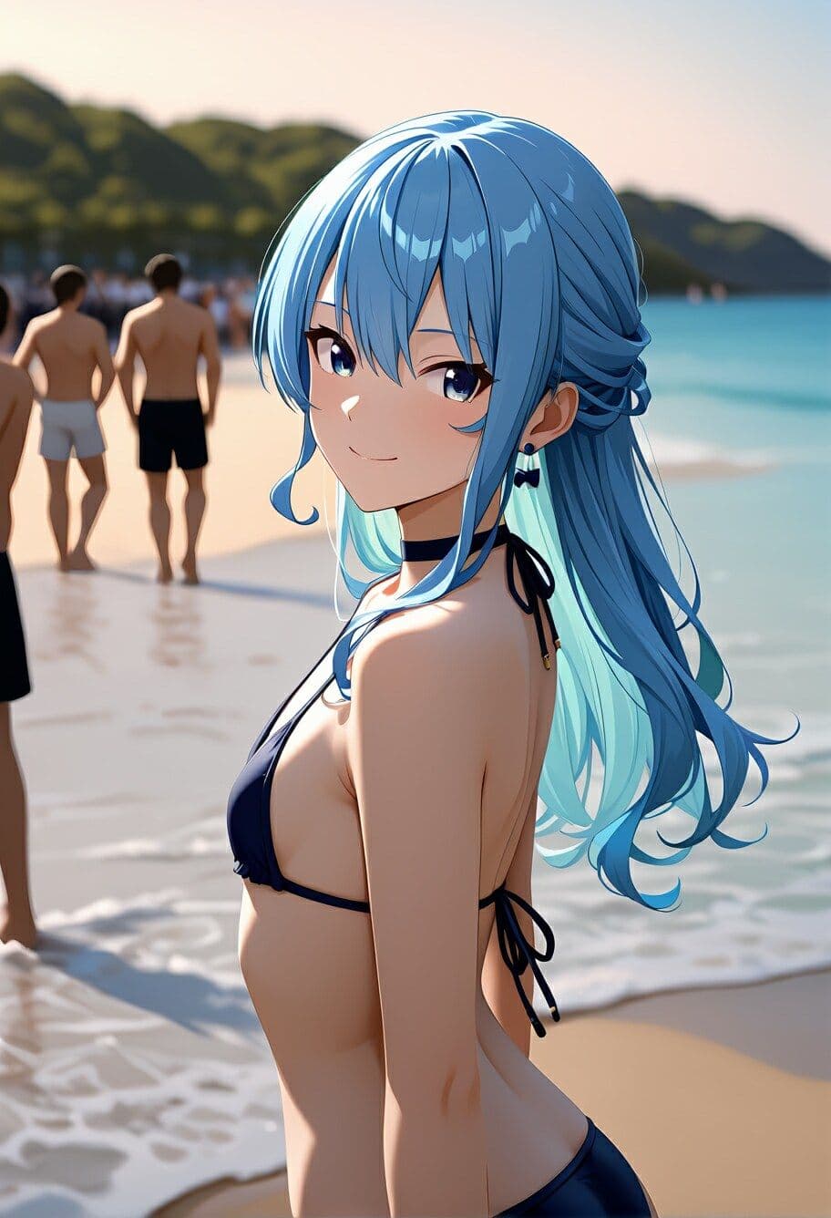 Vtuberと海デート 〜星街す〇せい〜 サンプル3