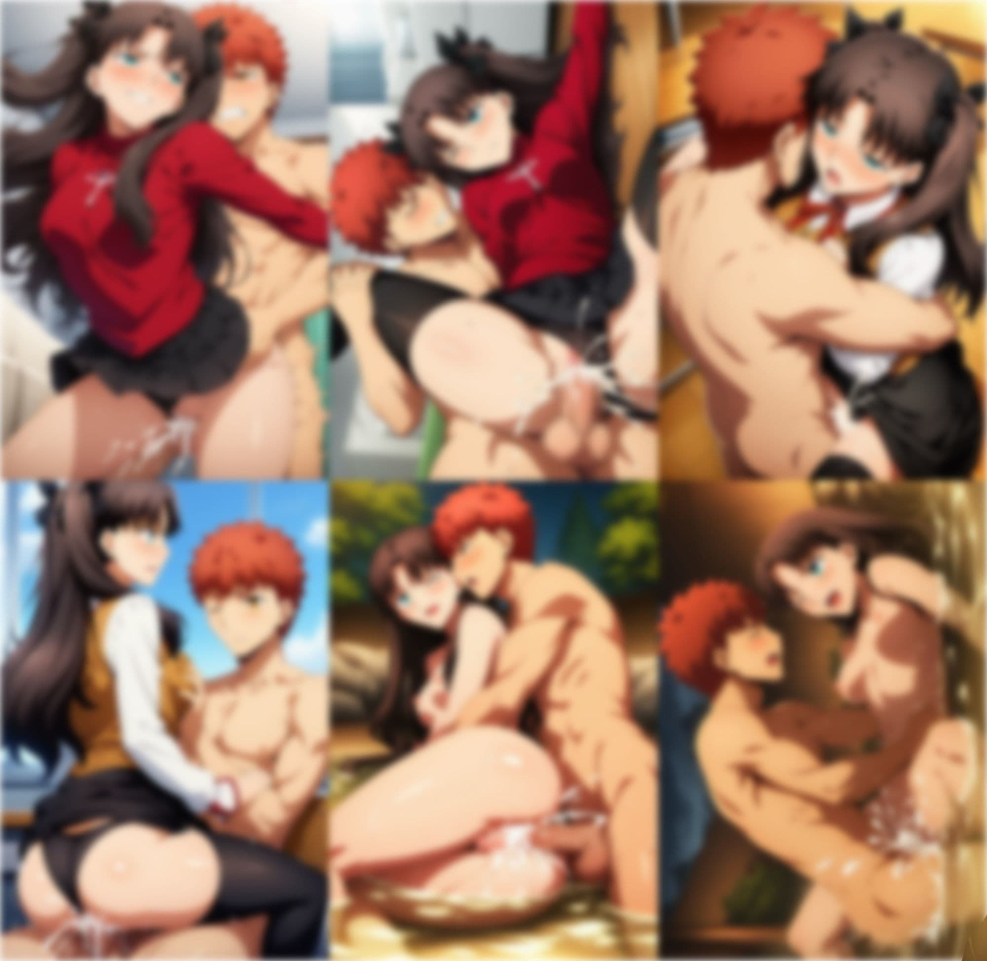 純愛  （遠〇凛＆間〇桜） サンプル5