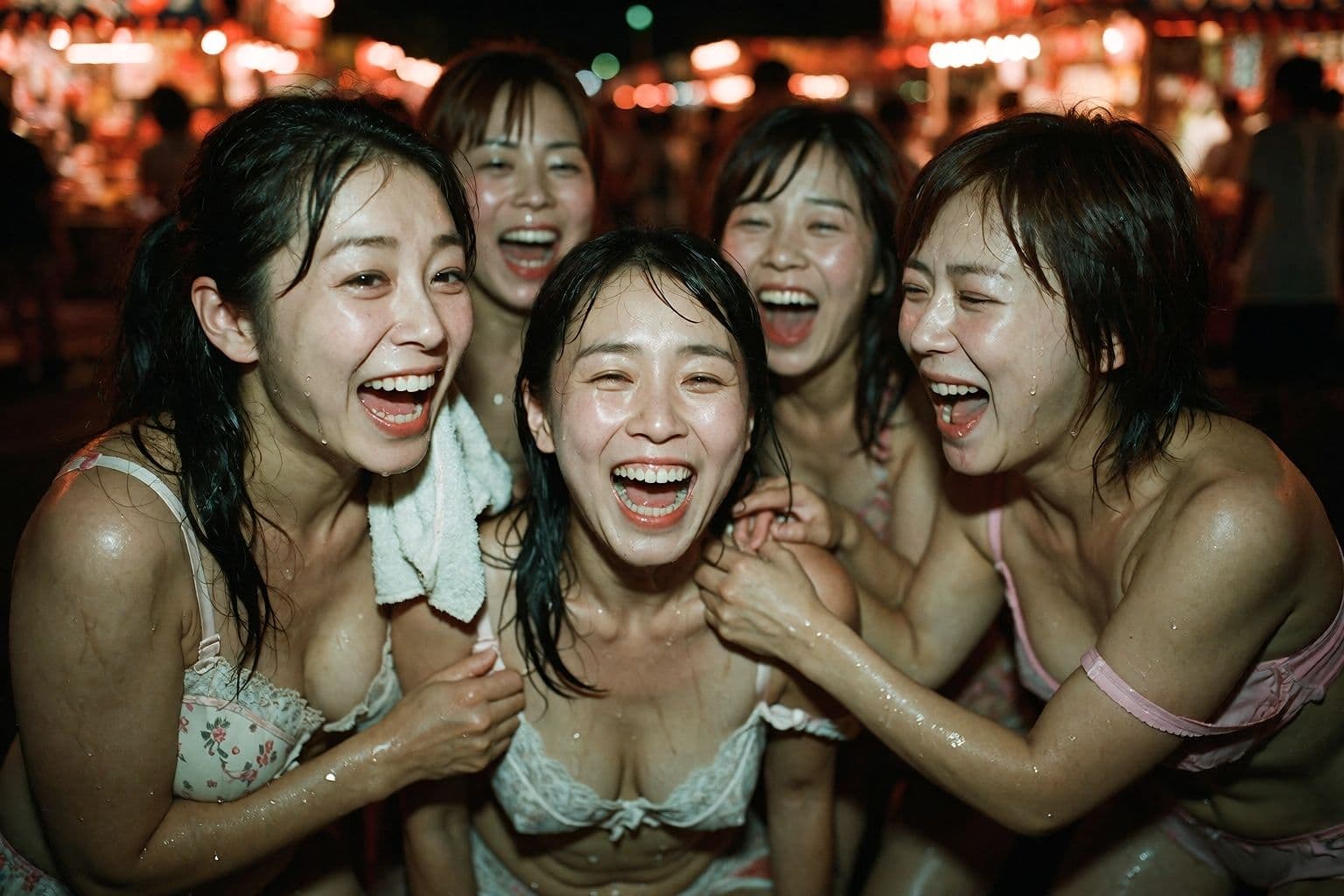 ママをやめた3日間  36℃、夏祭り、お化け屋敷。母親たちの記録 サンプル1