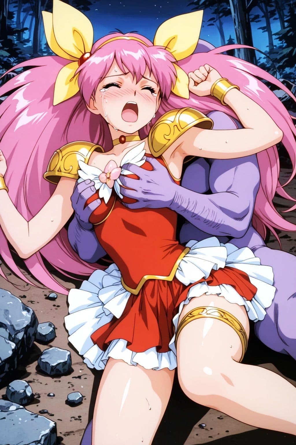 淫魔VS美少女ヒロイン〜ウェディン○ピーチの敗北〜 サンプル6