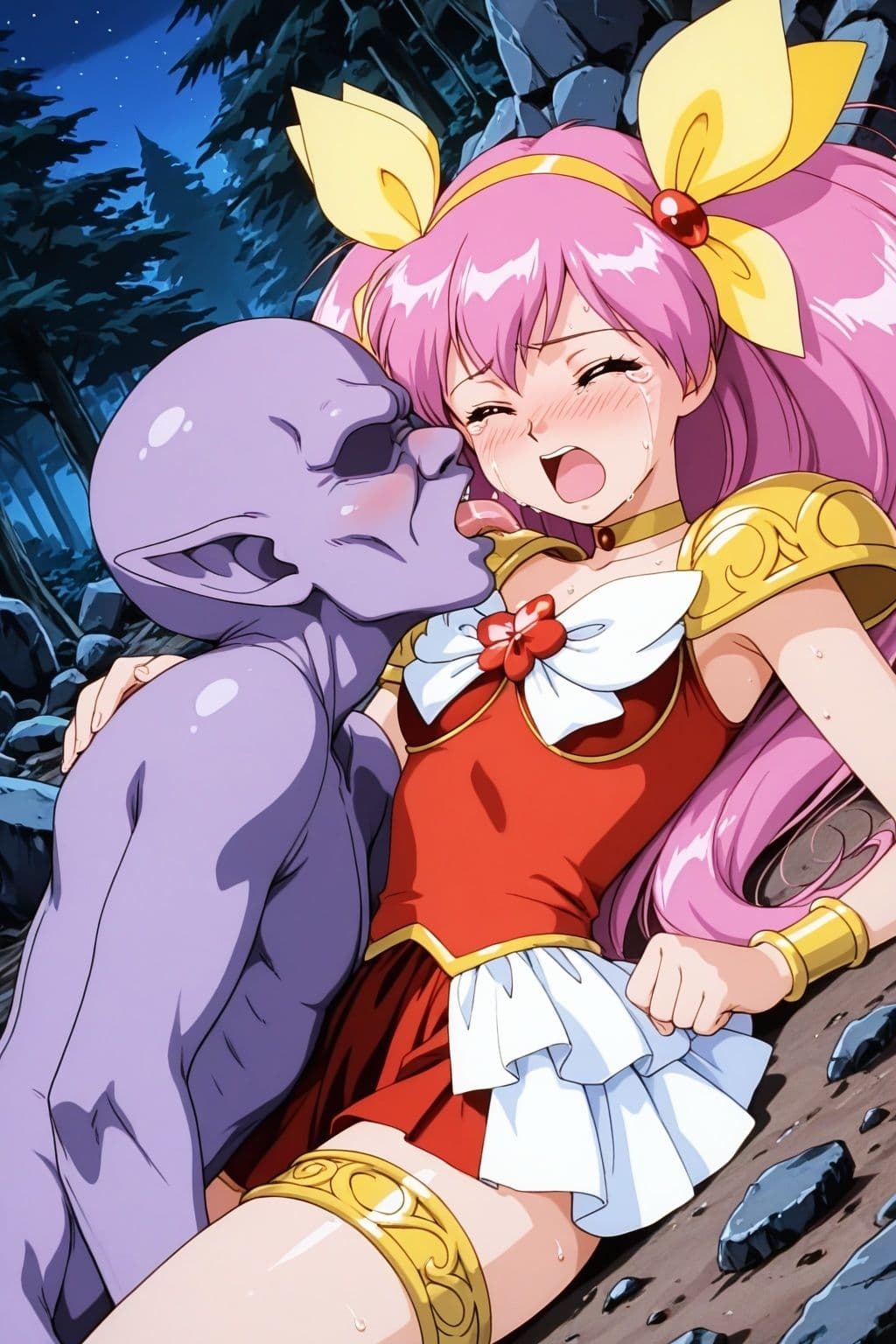 淫魔VS美少女ヒロイン〜ウェディン○ピーチの敗北〜 サンプル8