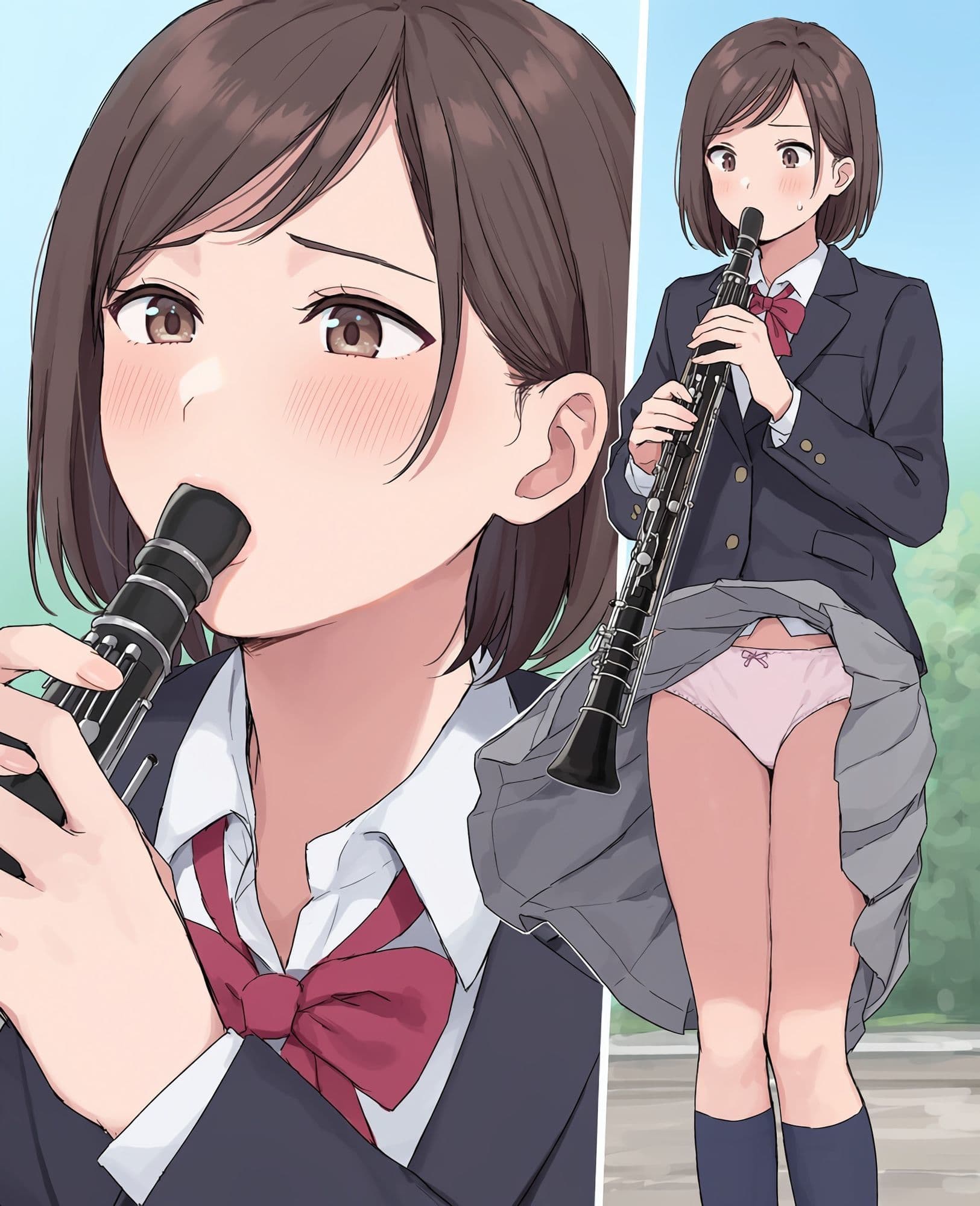 僕はクラリネット女子のスカートが風でめくれる瞬間に憧れる サンプル9