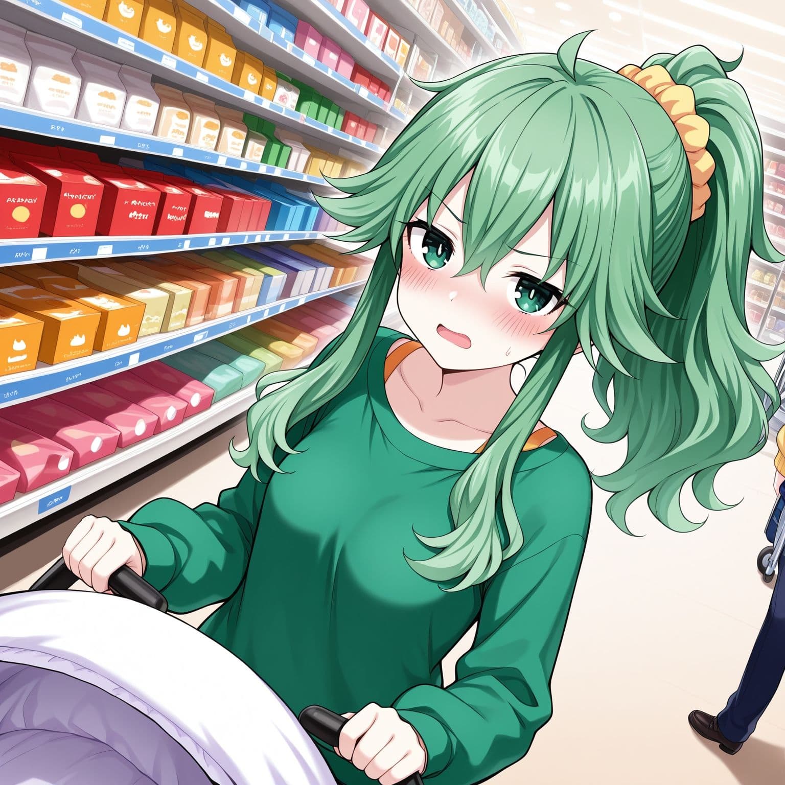 デート・〇・ライブ  HなAIイラスト集  鏡野〇罪  vol.1 サンプル1