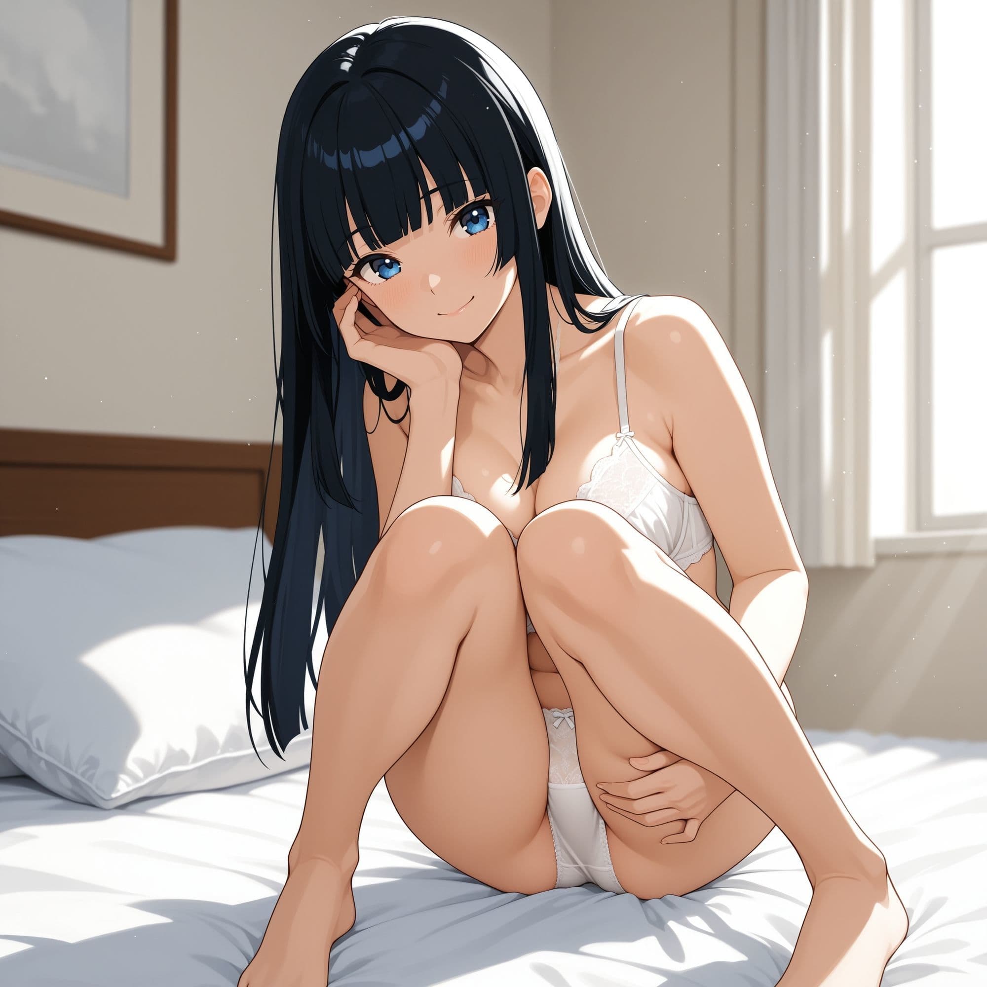 まひろ・エリカ・ゆあ  初めて見せる彼女たち 〜Pure Lingerie〜 サンプル4