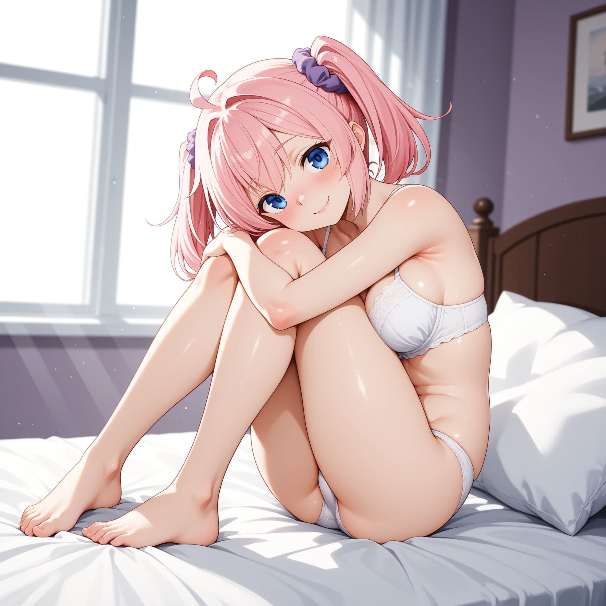まひろ・エリカ・ゆあ  初めて見せる彼女たち 〜Pure Lingerie〜 サンプル10