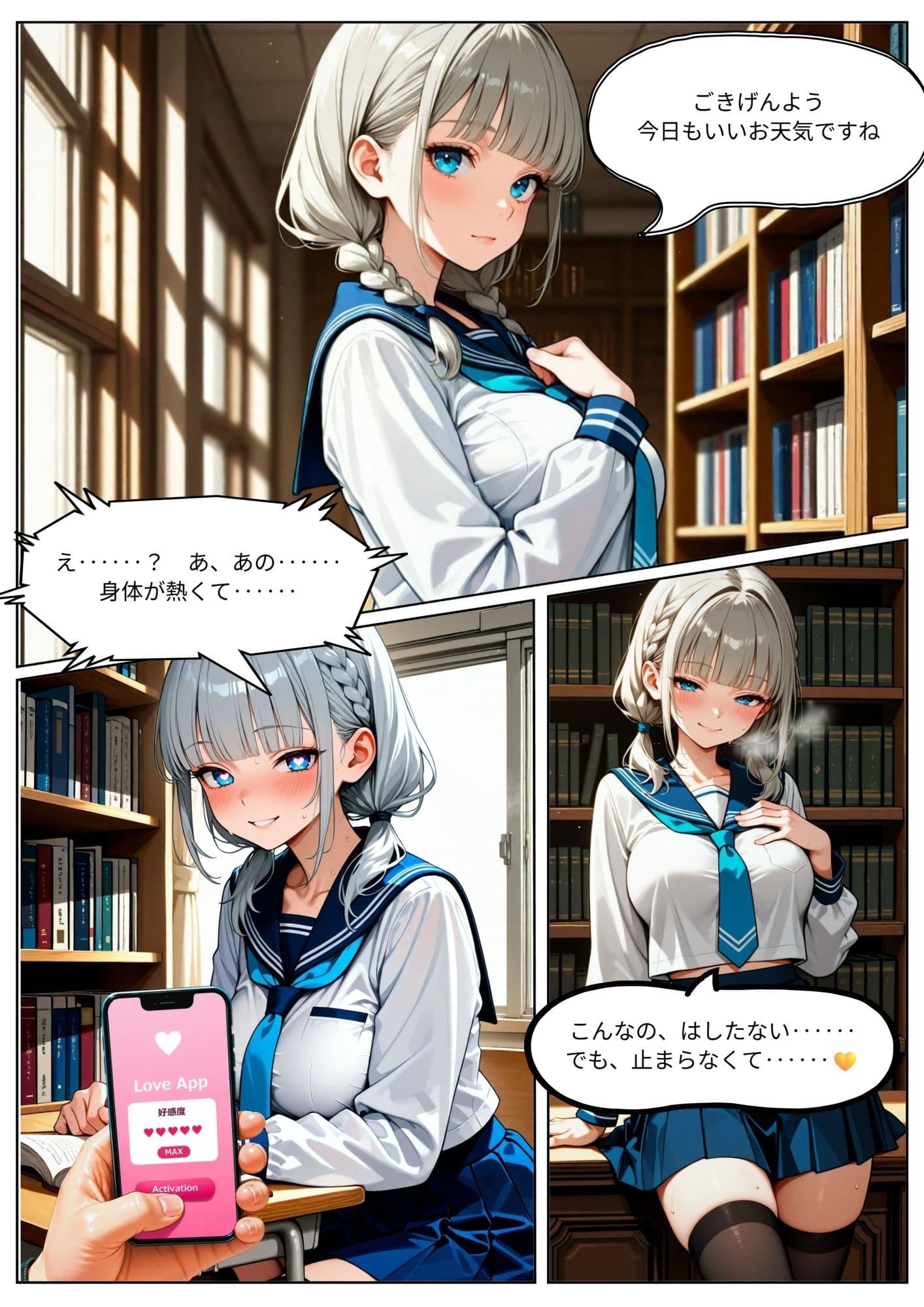 惚れアプリで孕ませ調教 Vol.2 学園編 サンプル7