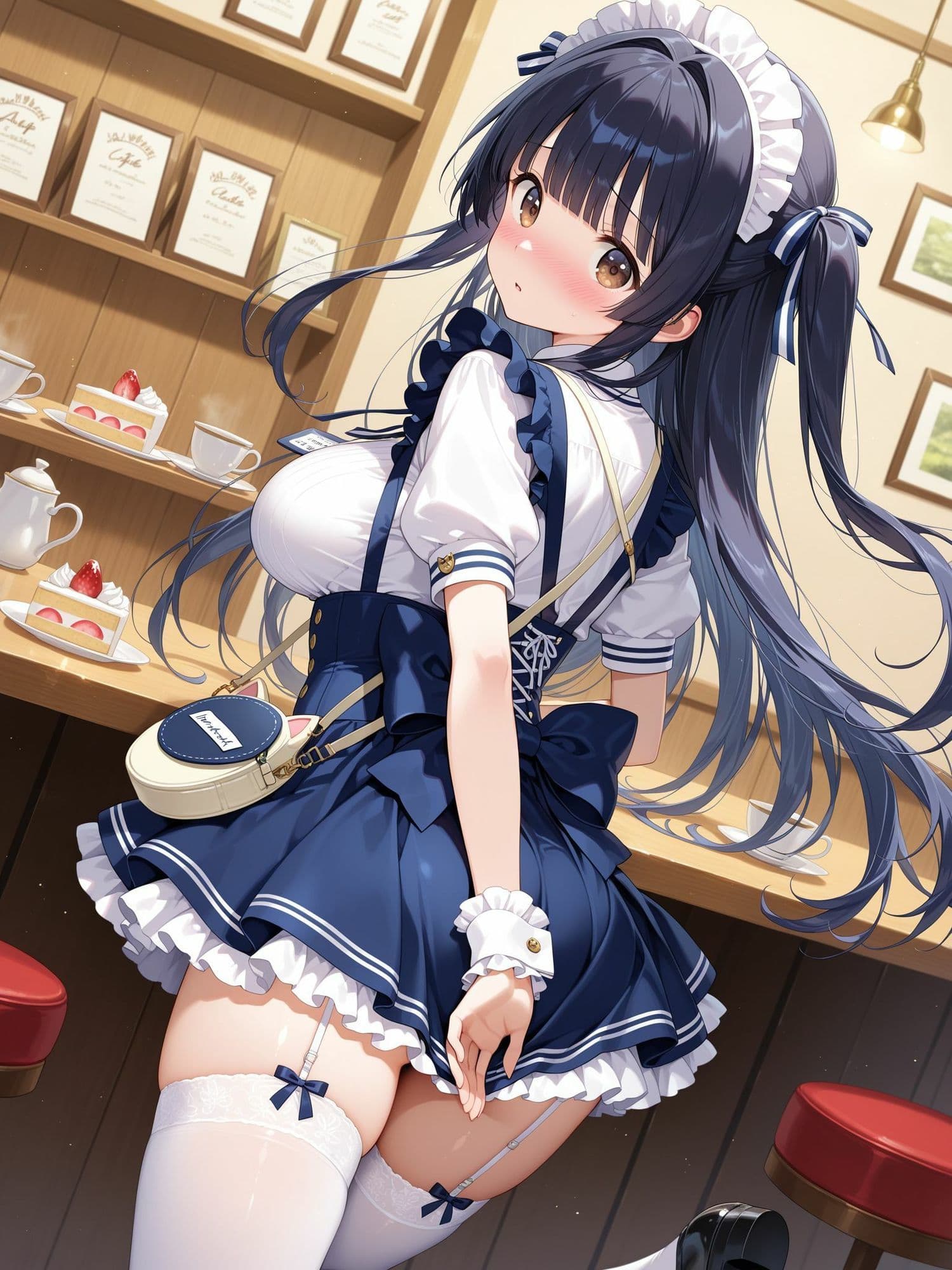 放課後のアルバイトはケーキよりも○○○が大好きなんです サンプル3