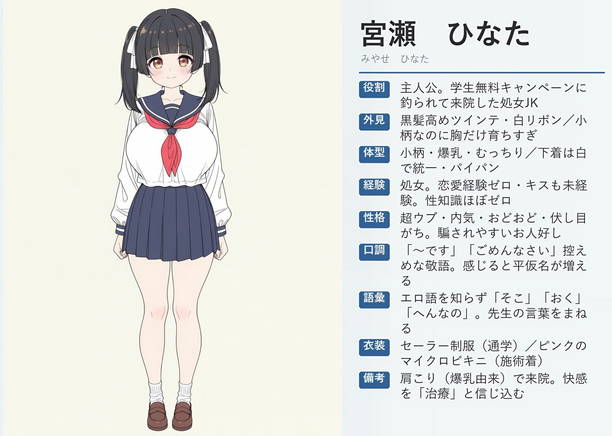 性感整体院 〜学生無料キャンペーンの罠〜ウブな爆乳JKが、ゲス整体師にじっくり開発される全記録 サンプル7