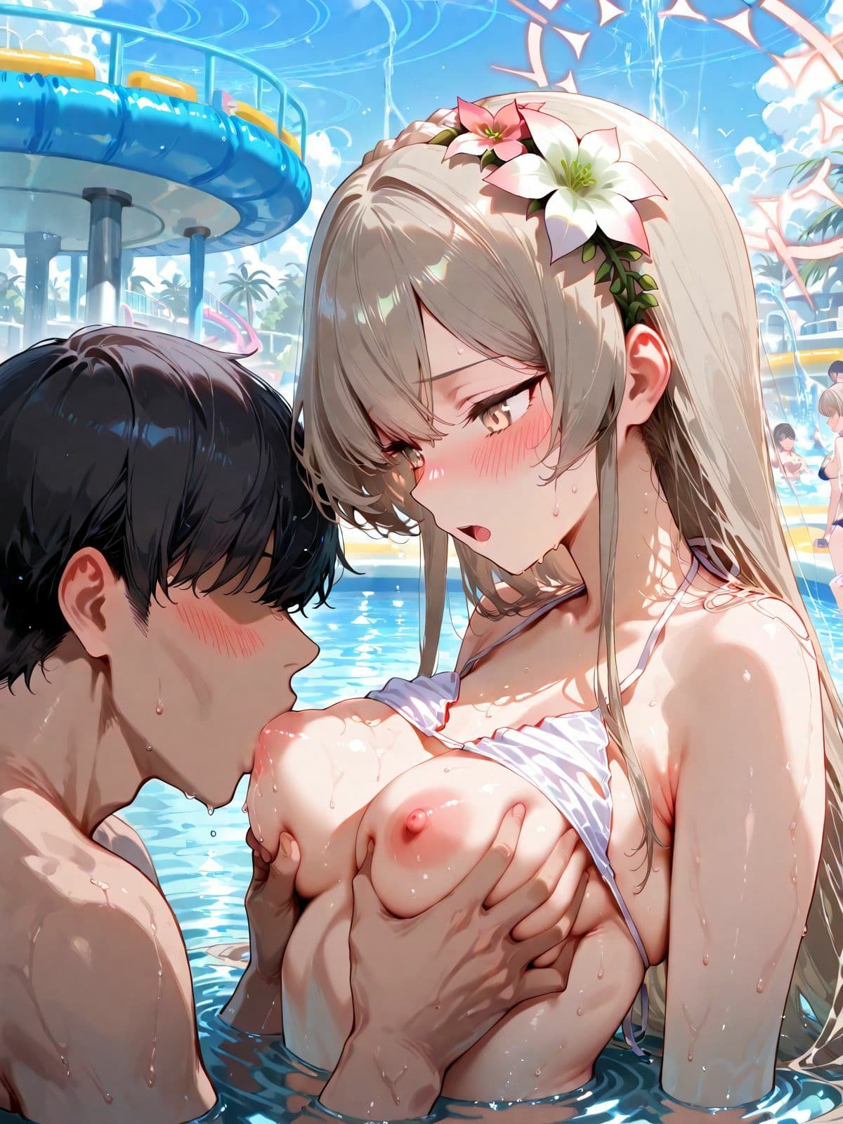 レジャープール乳吸いヒロインコレクション サンプル10
