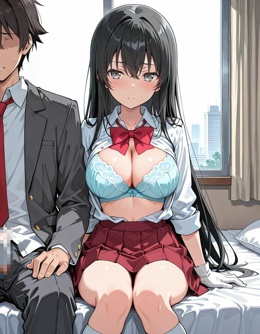 淫乱女子  放課後パパ活する女子校生達は強●種ずけ性指導受ける サンプル4
