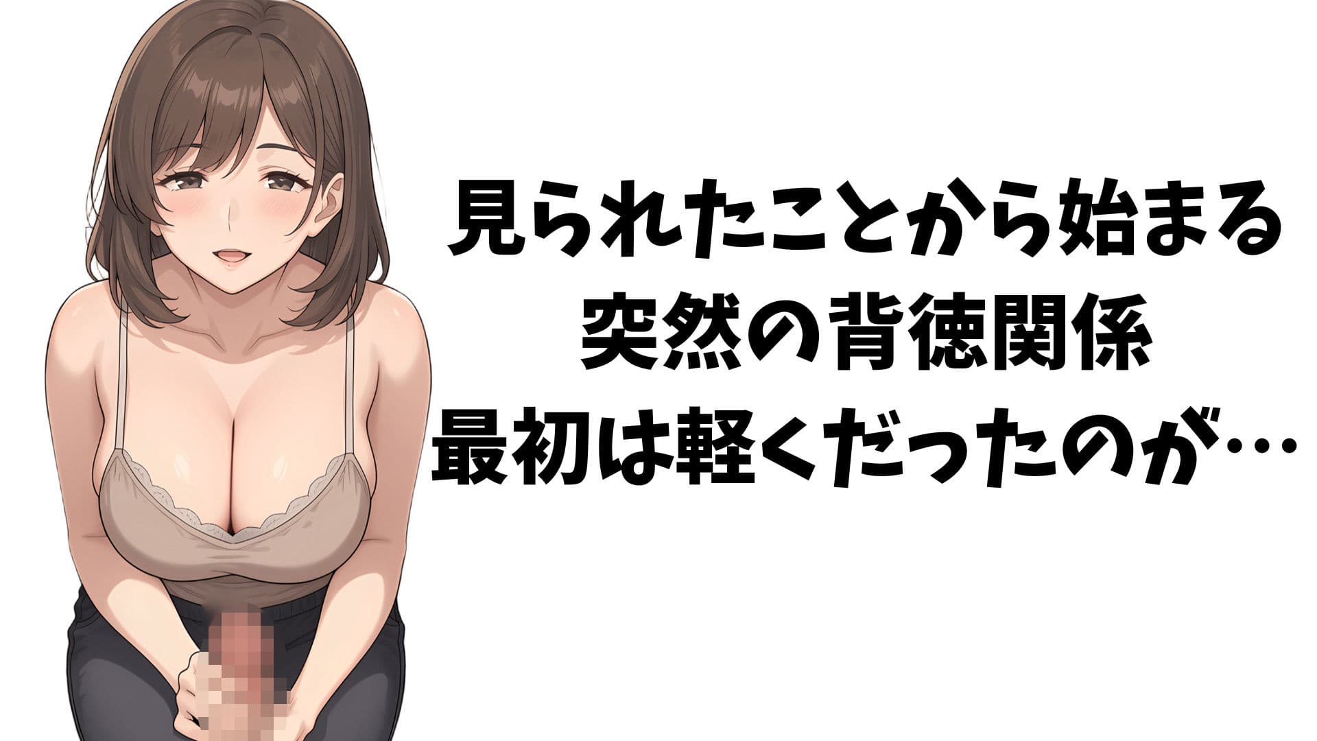 向かいの人妻に勃起を見られたらセフレになった話【ストーリーCG版】 サンプル3
