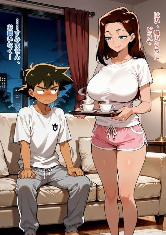友達のママと禁断行為  短編 サンプル1