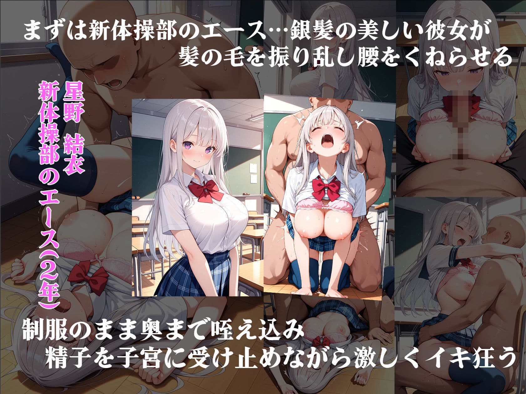 禁断の学園アルバム（新体操部編）〜名門校長が隠し持っていた女子校生淫行記録〜 サンプル2