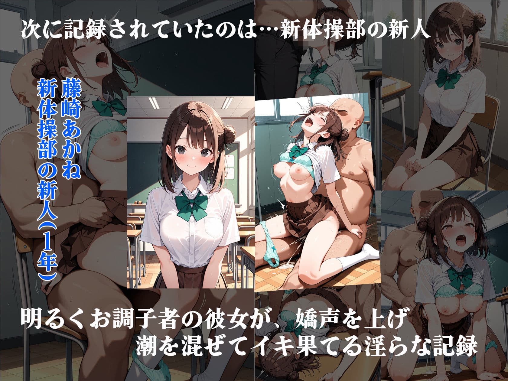禁断の学園アルバム（新体操部編）〜名門校長が隠し持っていた女子校生淫行記録〜 サンプル4