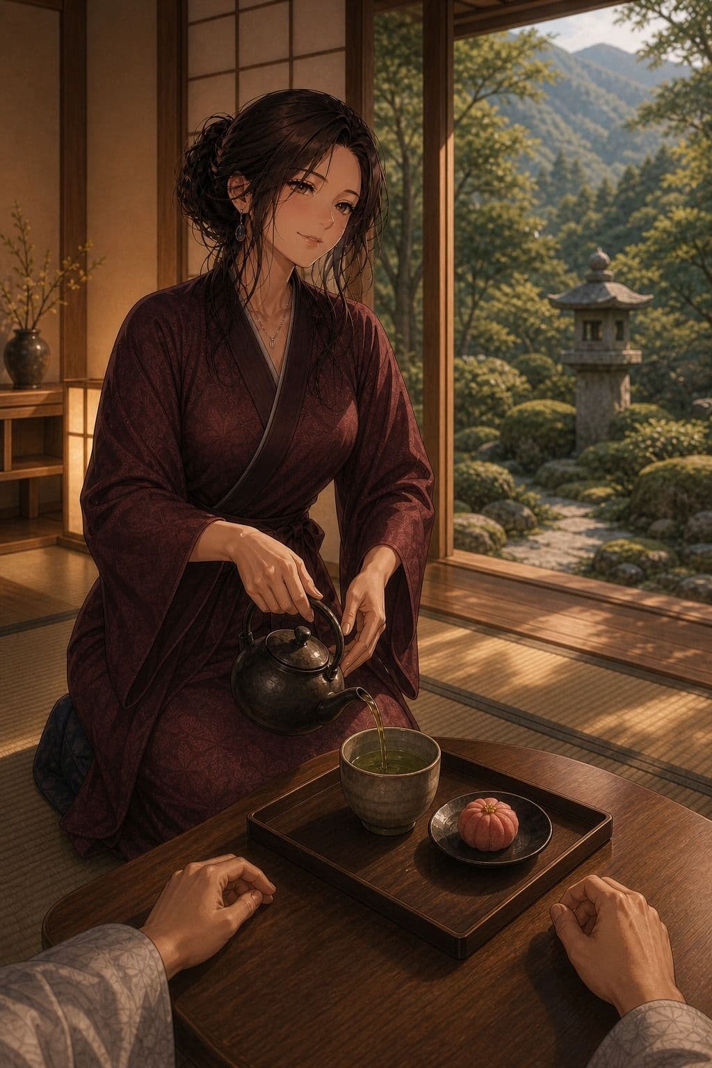 美人女将と過ごす温泉宿の一夜 サンプル3