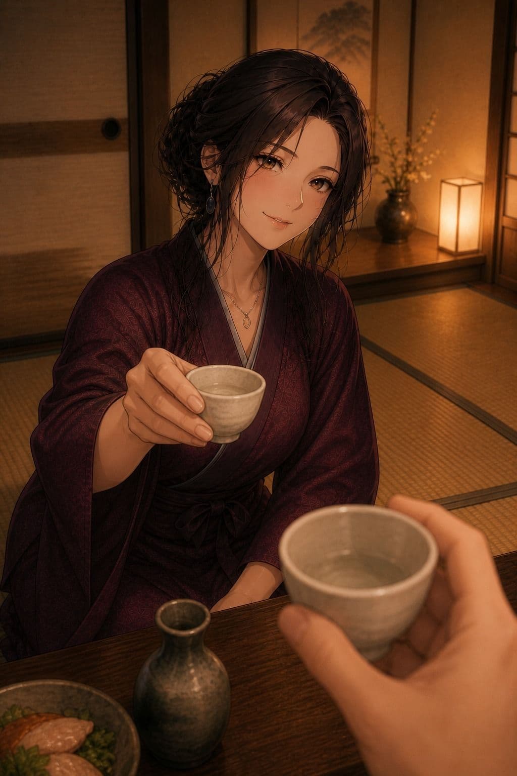 美人女将と過ごす温泉宿の一夜 サンプル5