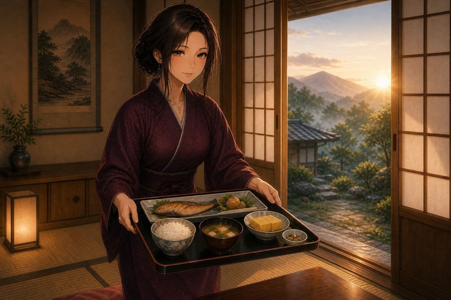 美人女将と過ごす温泉宿の一夜 サンプル7