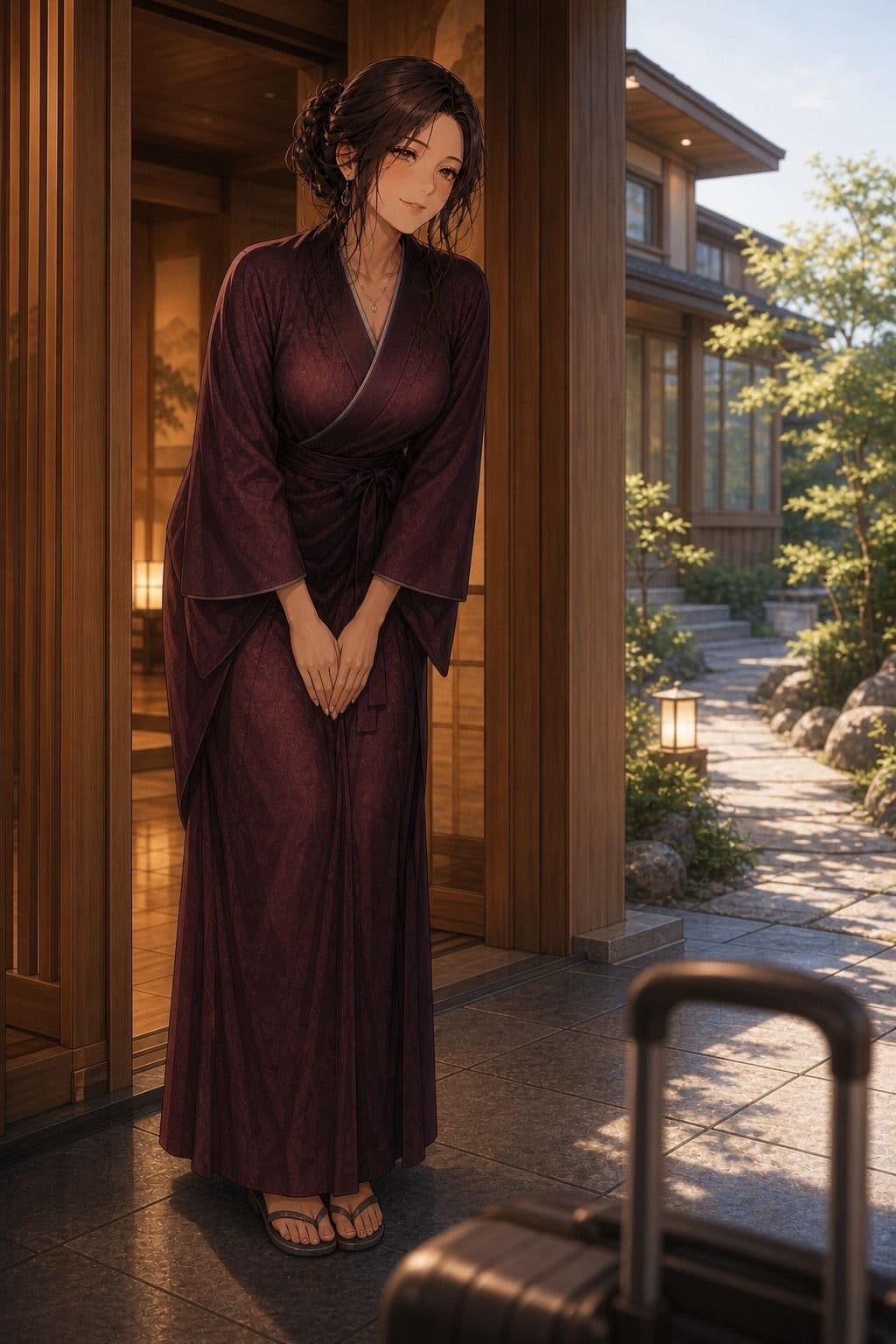 美人女将と過ごす温泉宿の一夜 サンプル8
