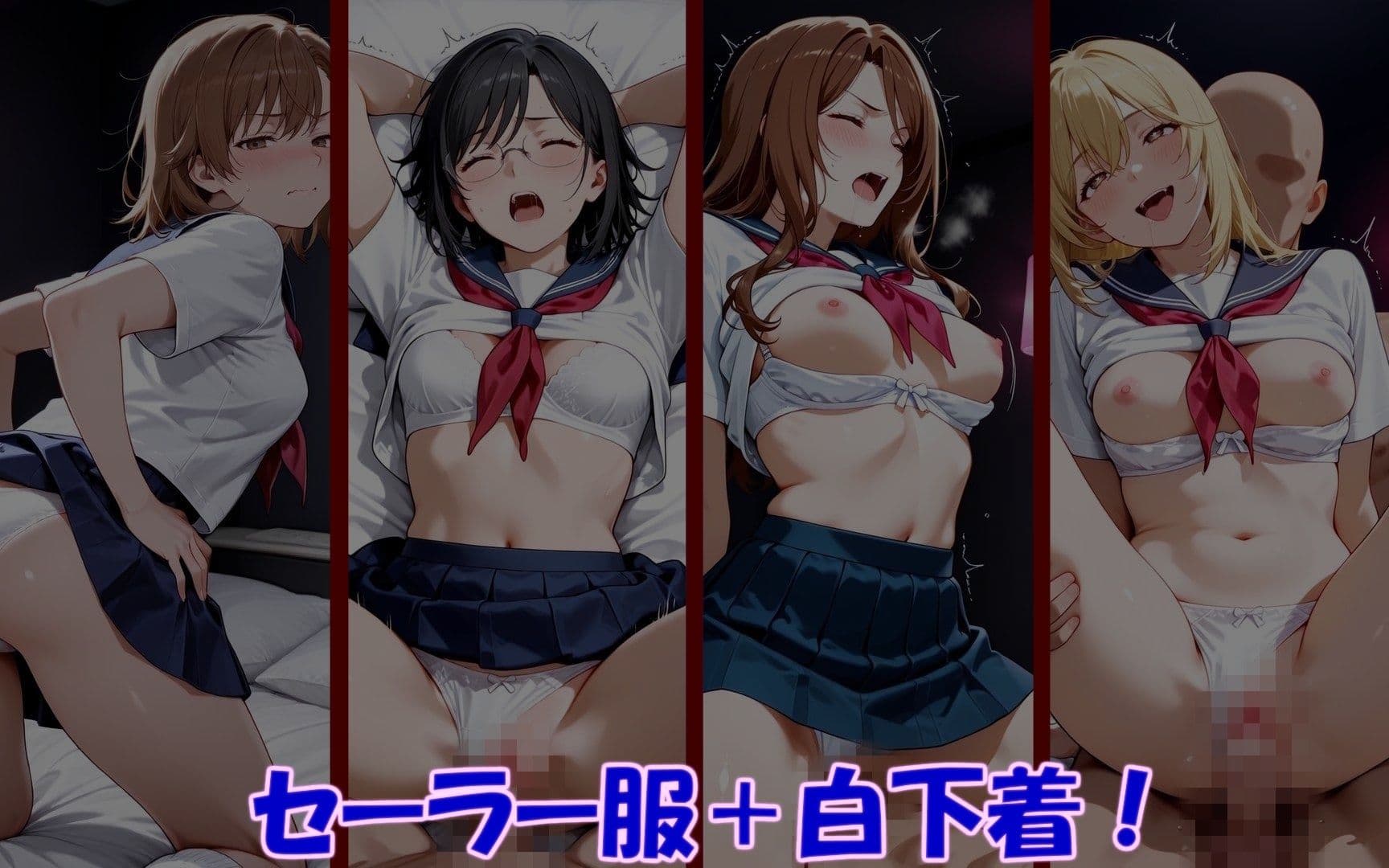 多視点着衣SEX集 FILE_B01-05 美琴・美偉・沈利・操祈・涙子とのコスえっち サンプル1