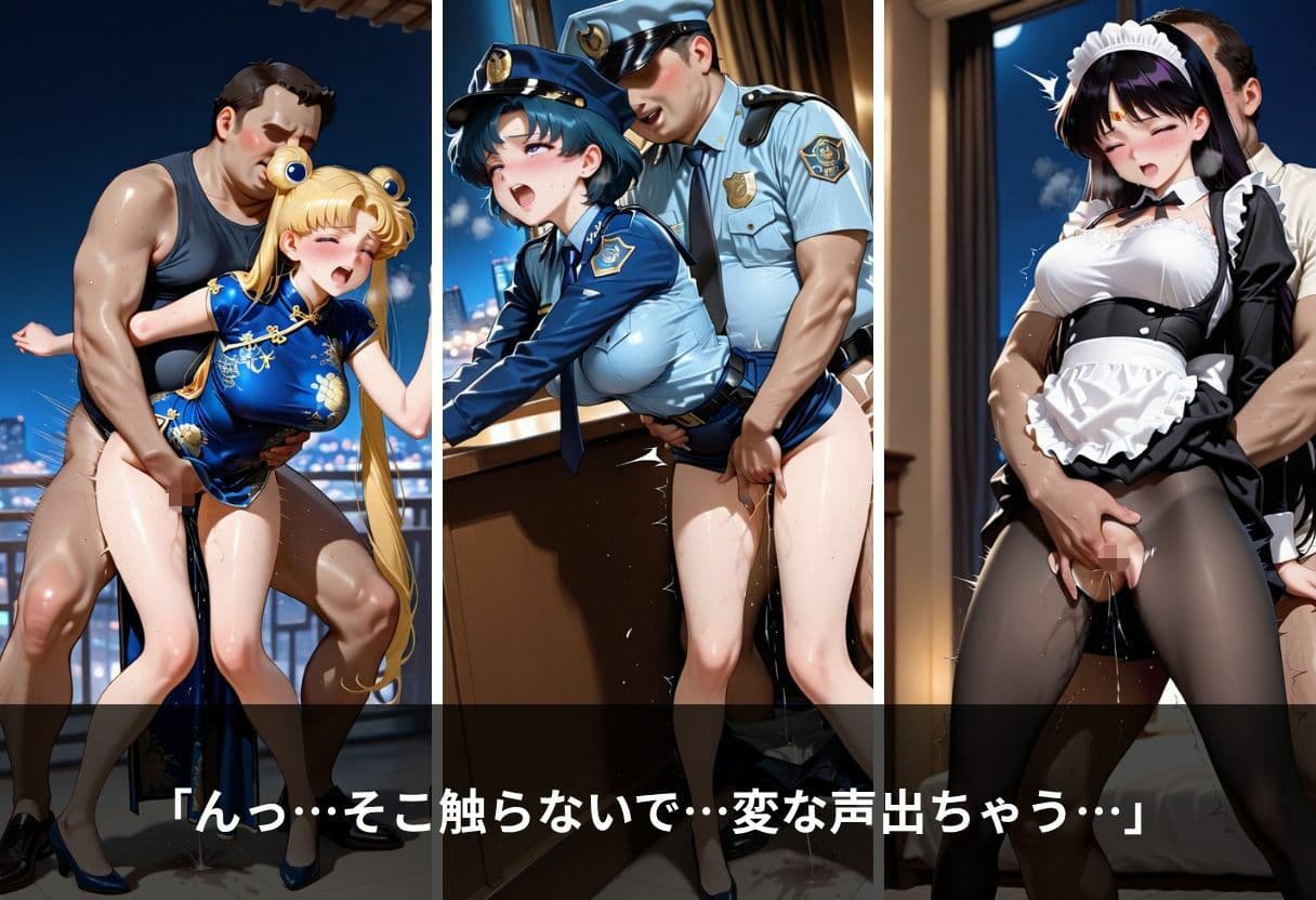コスプレ戦士達強●完堕ち〜大ボリューム500枚〜 サンプル4