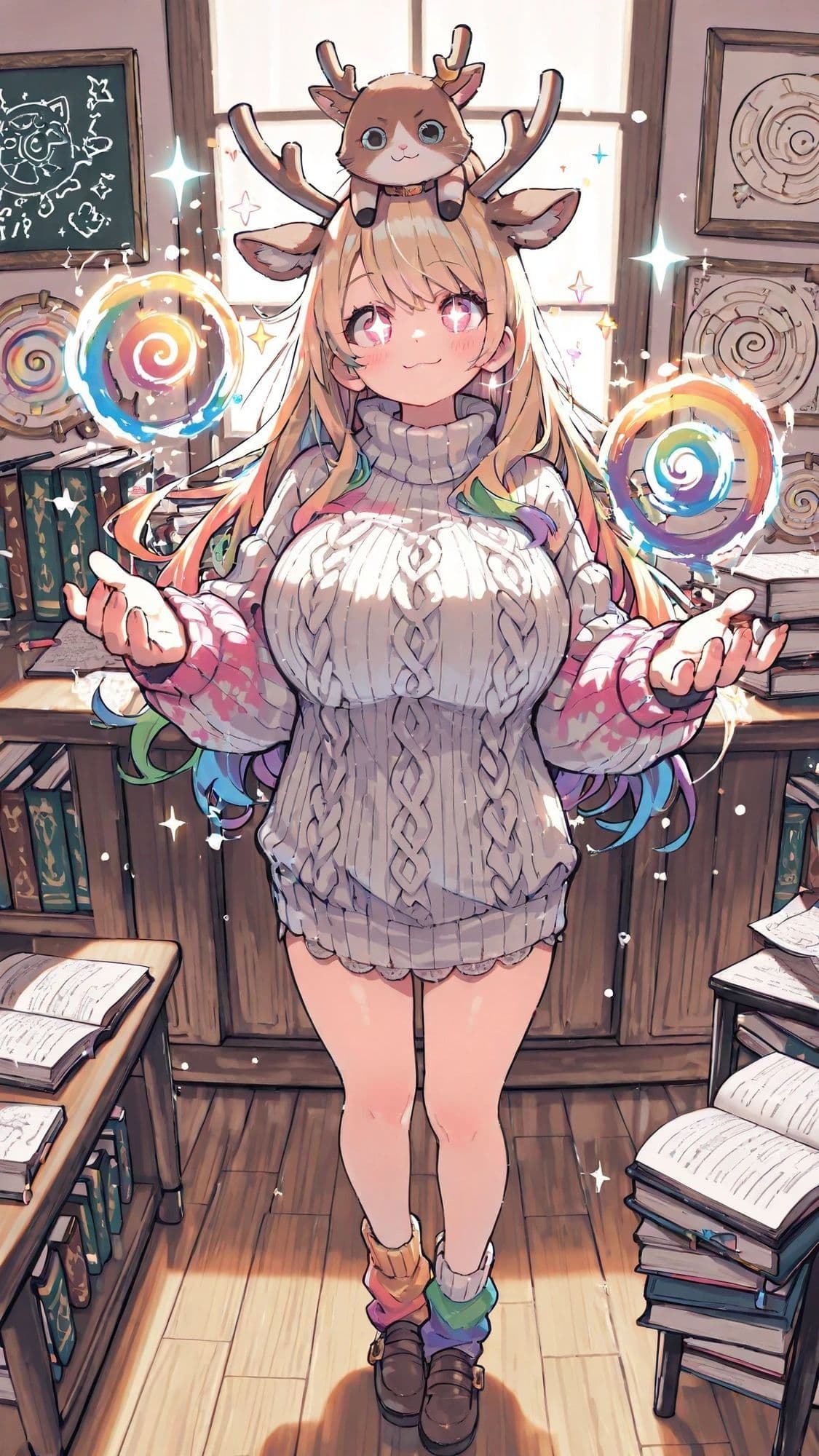 頭の上にねこが乗ってるだけなのに、反則級に可愛すぎます！1 〜猫をのせた少女のゆるふわファンタジー〜 サンプル4