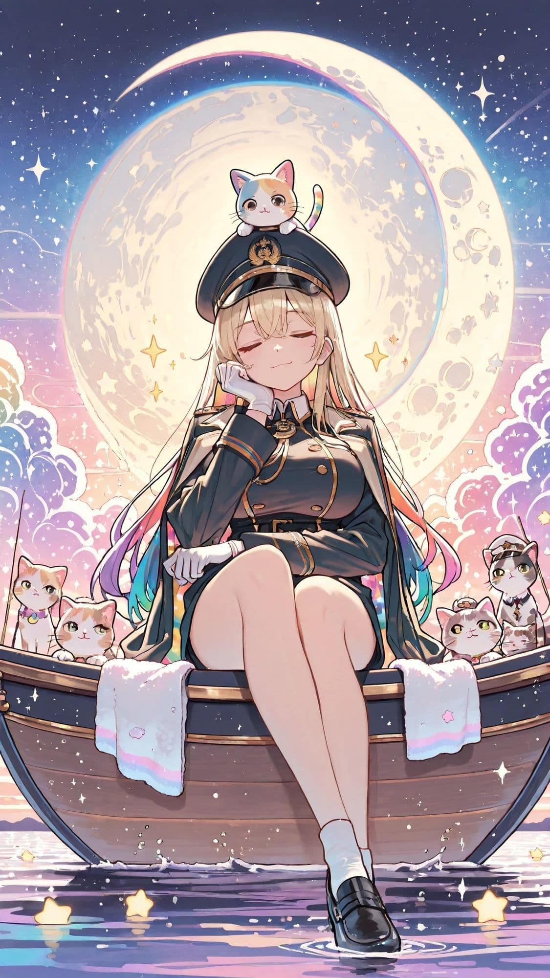 頭の上にねこが乗ってるだけなのに、反則級に可愛すぎます！1 〜猫をのせた少女のゆるふわファンタジー〜 サンプル8