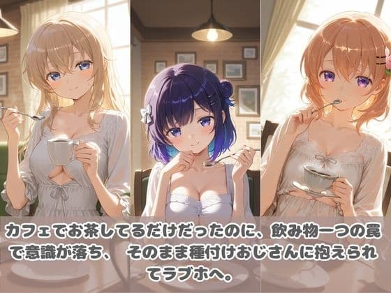 種付けおじさんに眠らされて拉致されたら、媚薬で毎日中出し調教www ご〇うさ サンプル2
