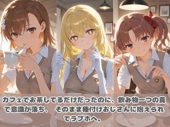 種付けおじさんに眠らされて拉致されたら、媚薬で毎日中出し調教www と〇る科学の超電磁砲 サンプル1