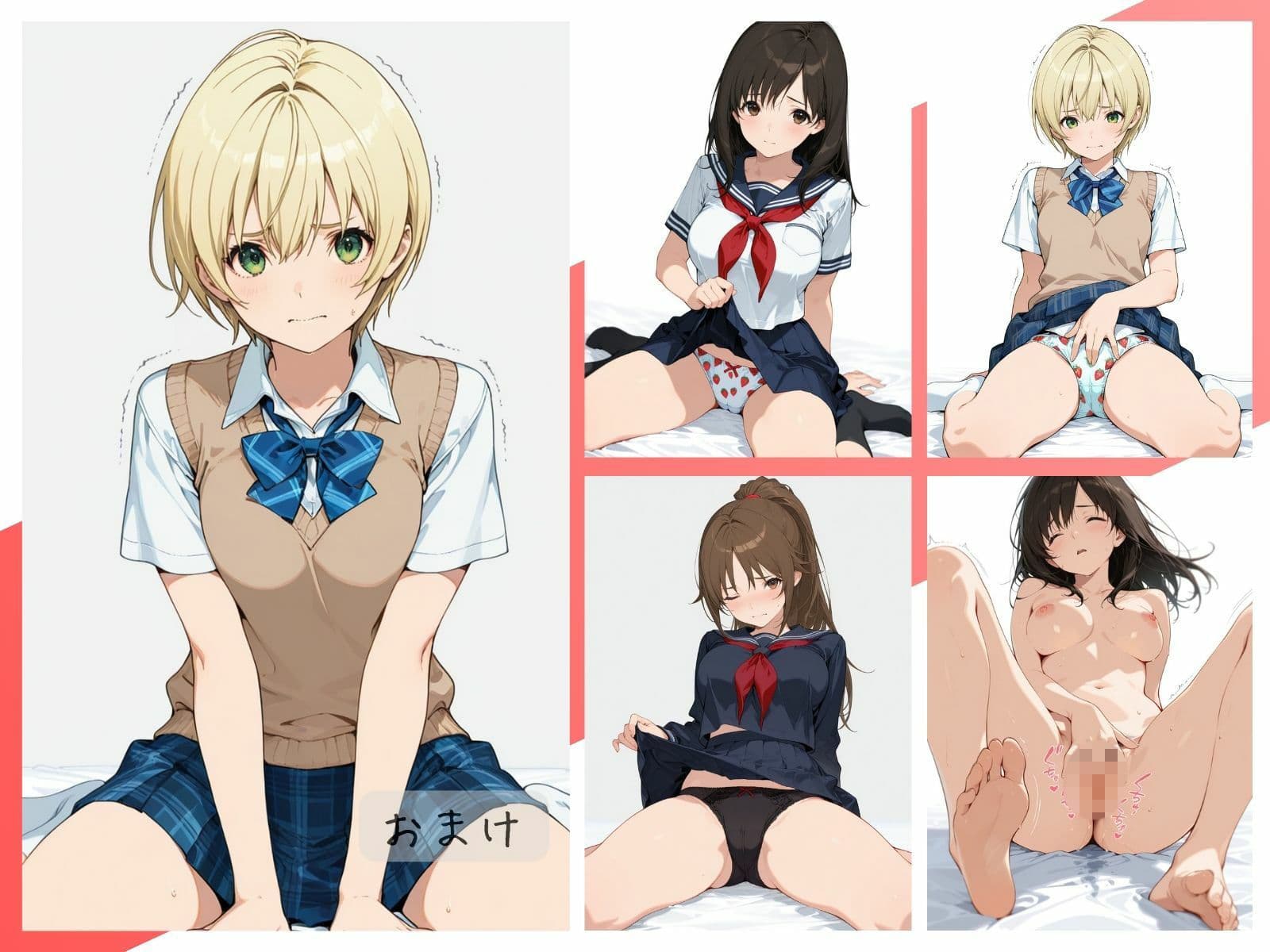 いちご女子わからせまとめ サンプル7