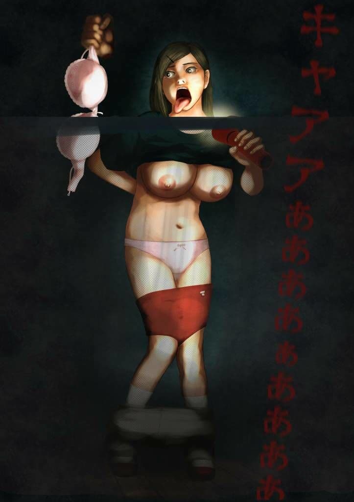 怪奇譚―文化祭のお化け屋敷-戦慄の総集編、幽霊役の巨乳美少女、脱がすのは誰！？ サンプル9