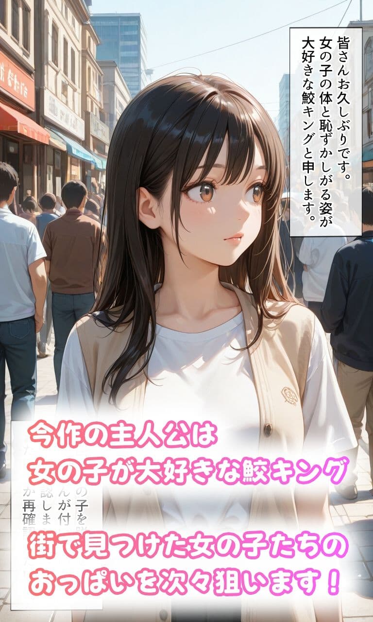 おっぱいを晒される女の子たち サンプル1