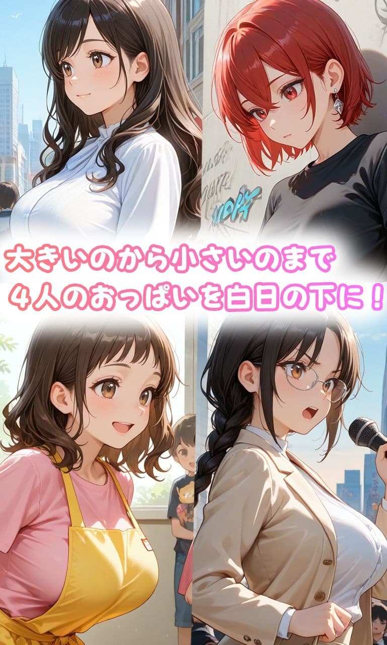 おっぱいを晒される女の子たち サンプル8