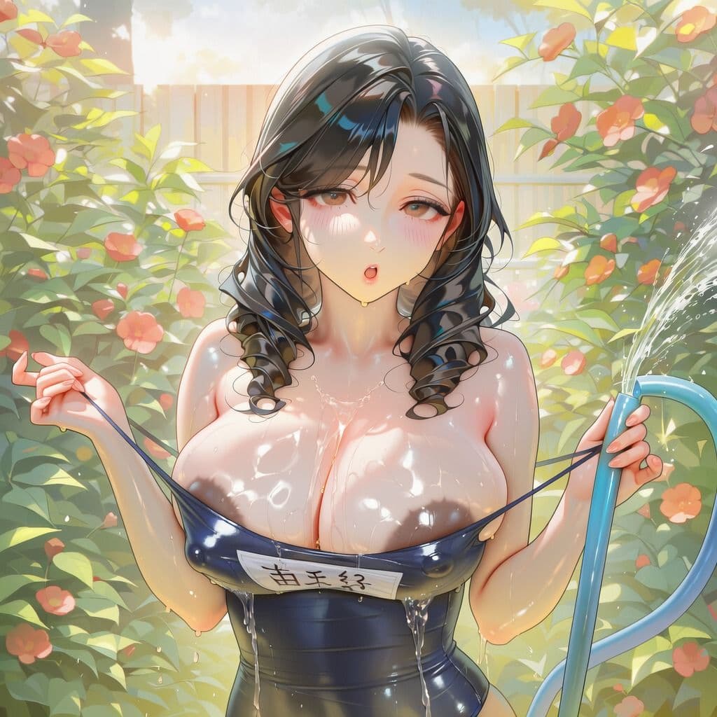 【イラスト集】人妻のぞみさんの秘め事（コスプレ10変化） サンプル2
