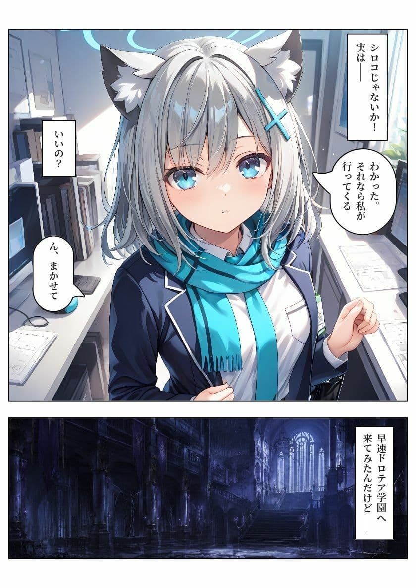 【ブル〇カ】生徒が快楽調教で精液便所『性徒』に堕ちるまで〜シ〇コ編〜 サンプル2