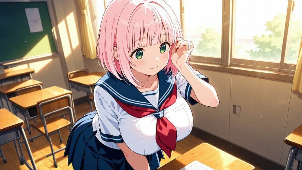 白スク水の清楚姉妹が水泳コーチと孕ませ交尾三昧【4K】 サンプル2